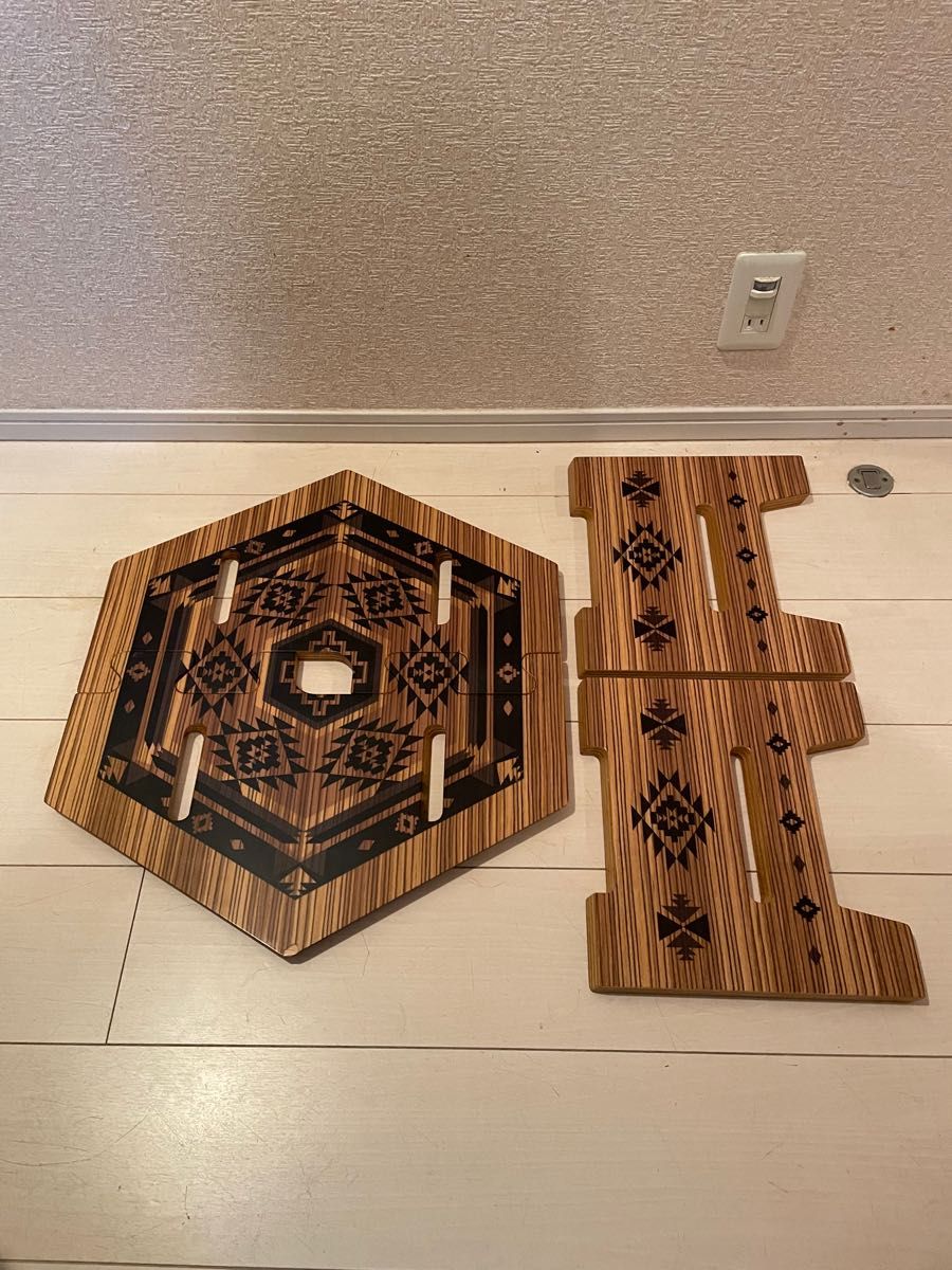 TheArth ヘキサテーブル しま次郎ンドル + しま美ンドル SET|Yahoo
