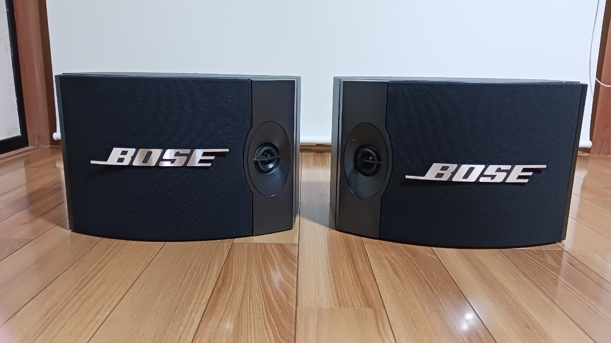 ☆美品☆ BOSE スピーカー 301V ブラック ブックシェルフ型 ダイレクト