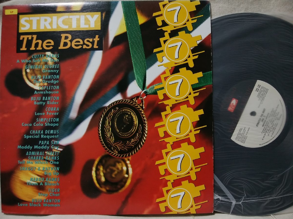 ★★STRICTLY THE BEST★レゲエ ダンスホールコンピ!!★ アナログ盤 [2452TPR_画像1