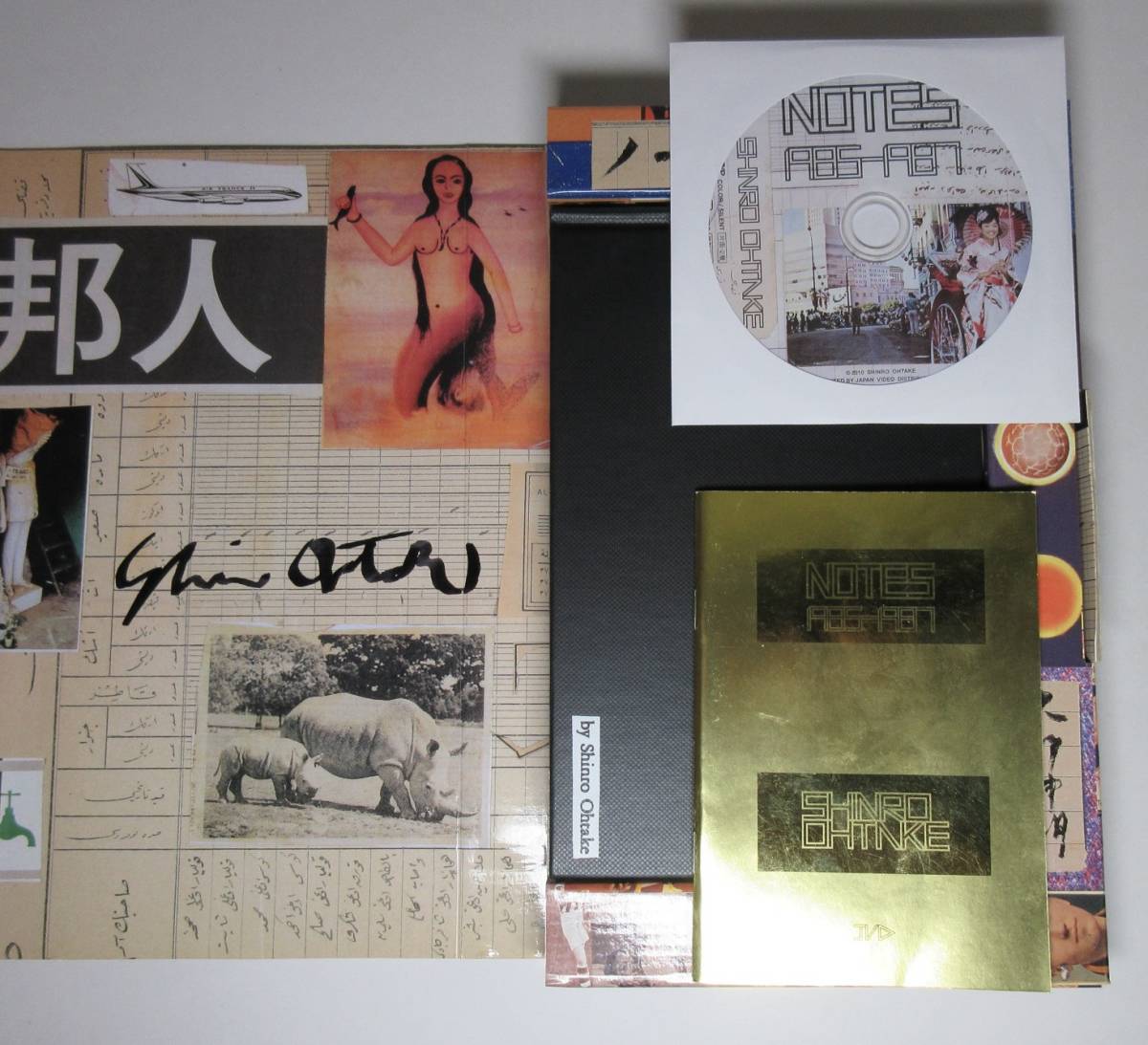 大竹伸朗/署名 サイン○『NOTES 1985-1987』○ジェイ・ブイ・ディー