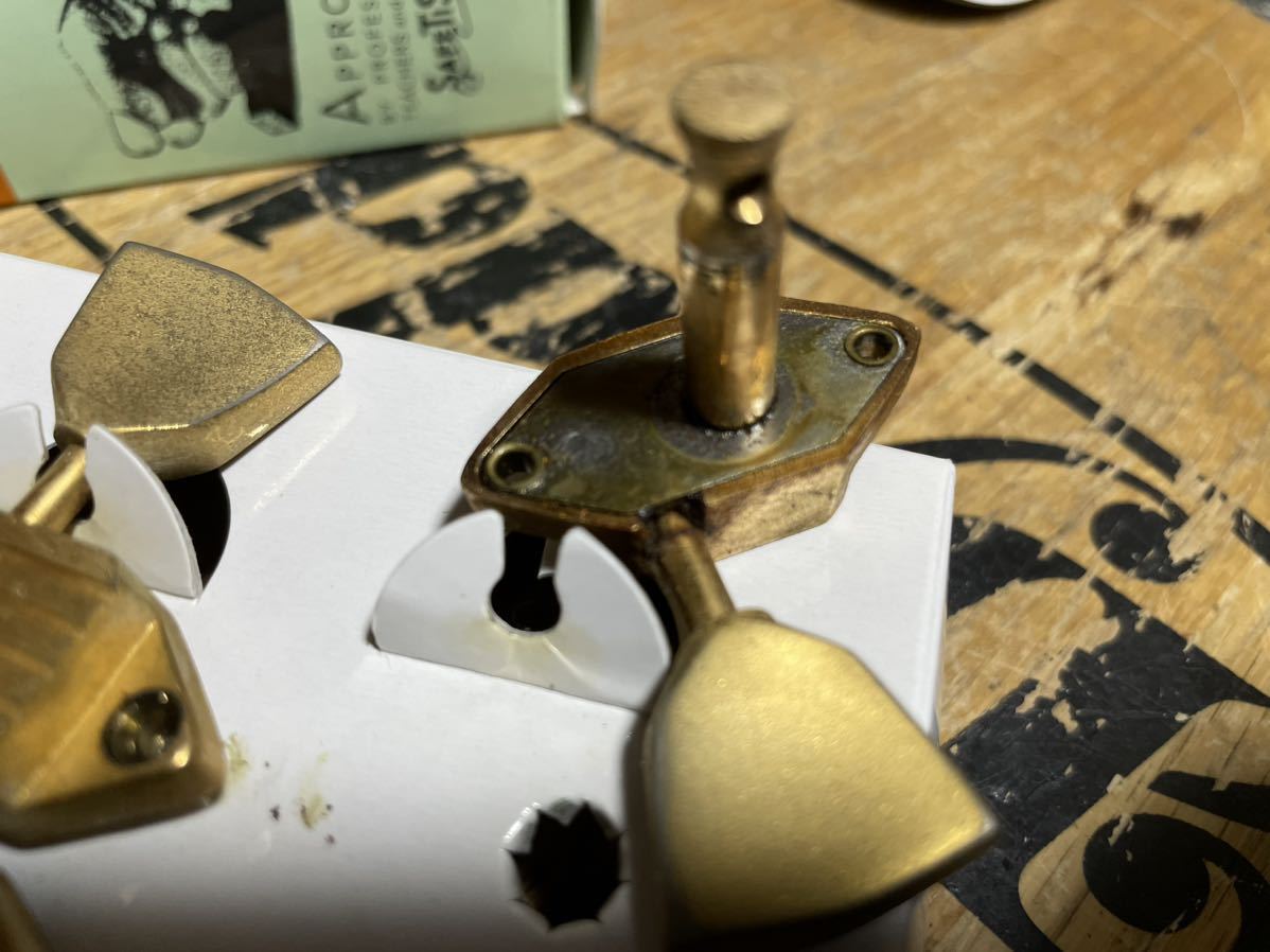 Kluson Gold WaffleBack Tuners レスポールカスタム ビンテージ