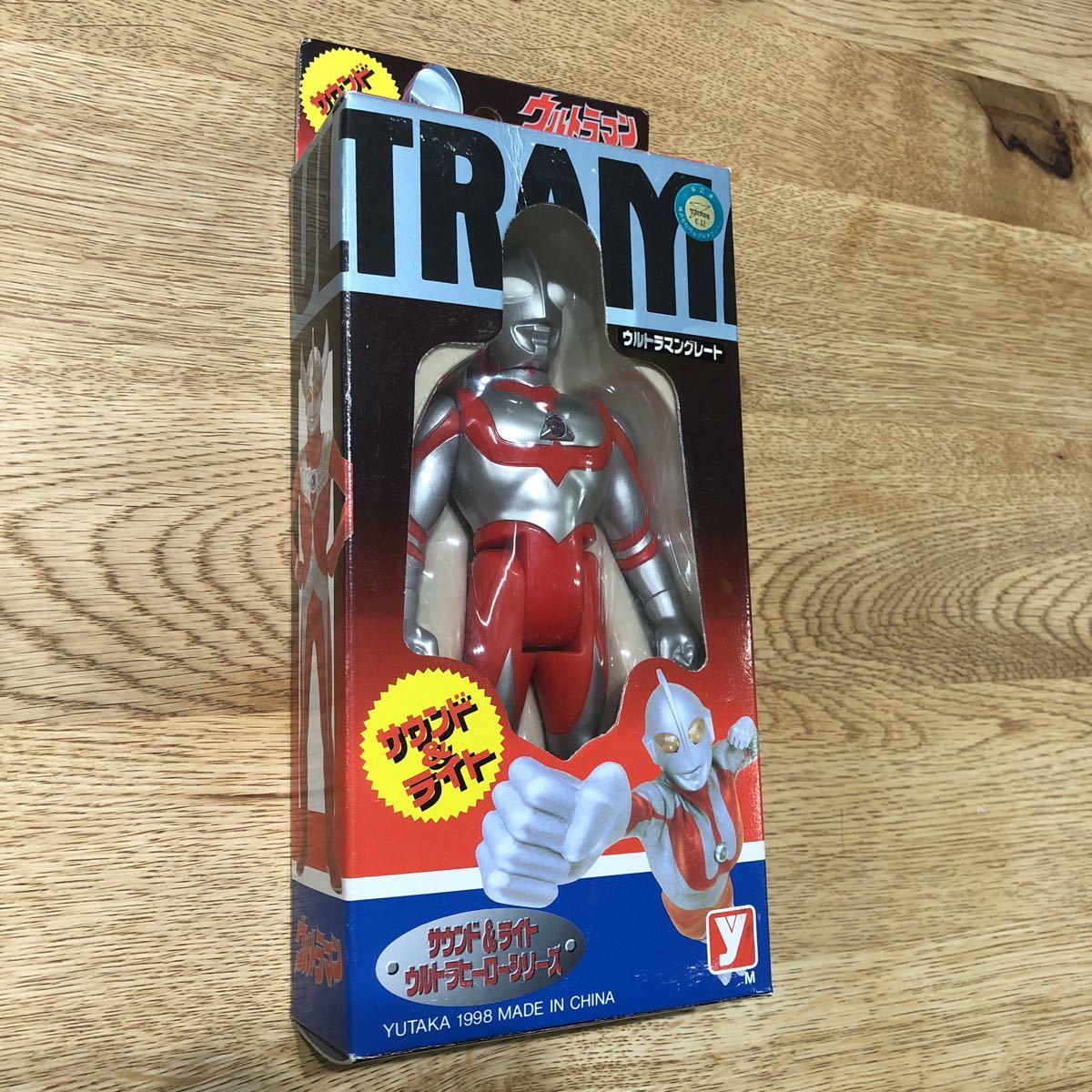  Ultraman Great 1998 год подлинная вещь звук & свет Ultra герой серии yutaka игрушка спецэффекты рабочее состояние подтверждено 