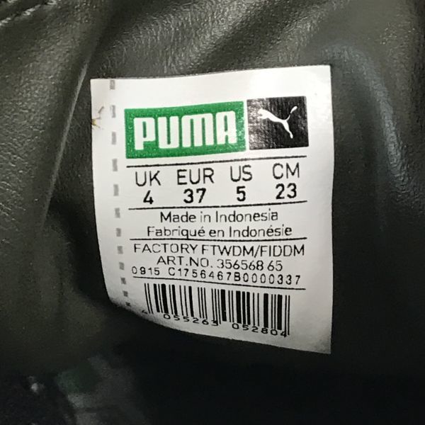 PUMA/プーマ★スエードクラシック/Suede Classic/35656865/スニーカー【23.0/黒/ブラックオリーブ】sneakers/Shoes/trainers◆C-107_画像8