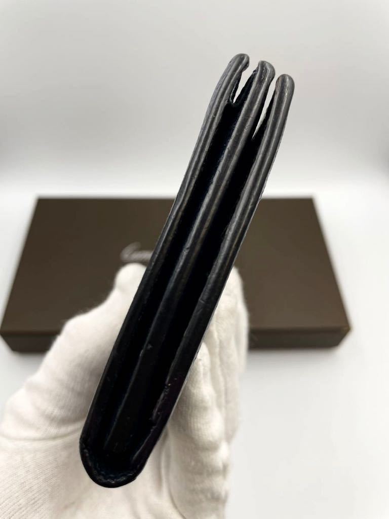 カミーユフォルネ 旧ロゴ 長財布 ヴェルソ マリーン 小銭入れ付き