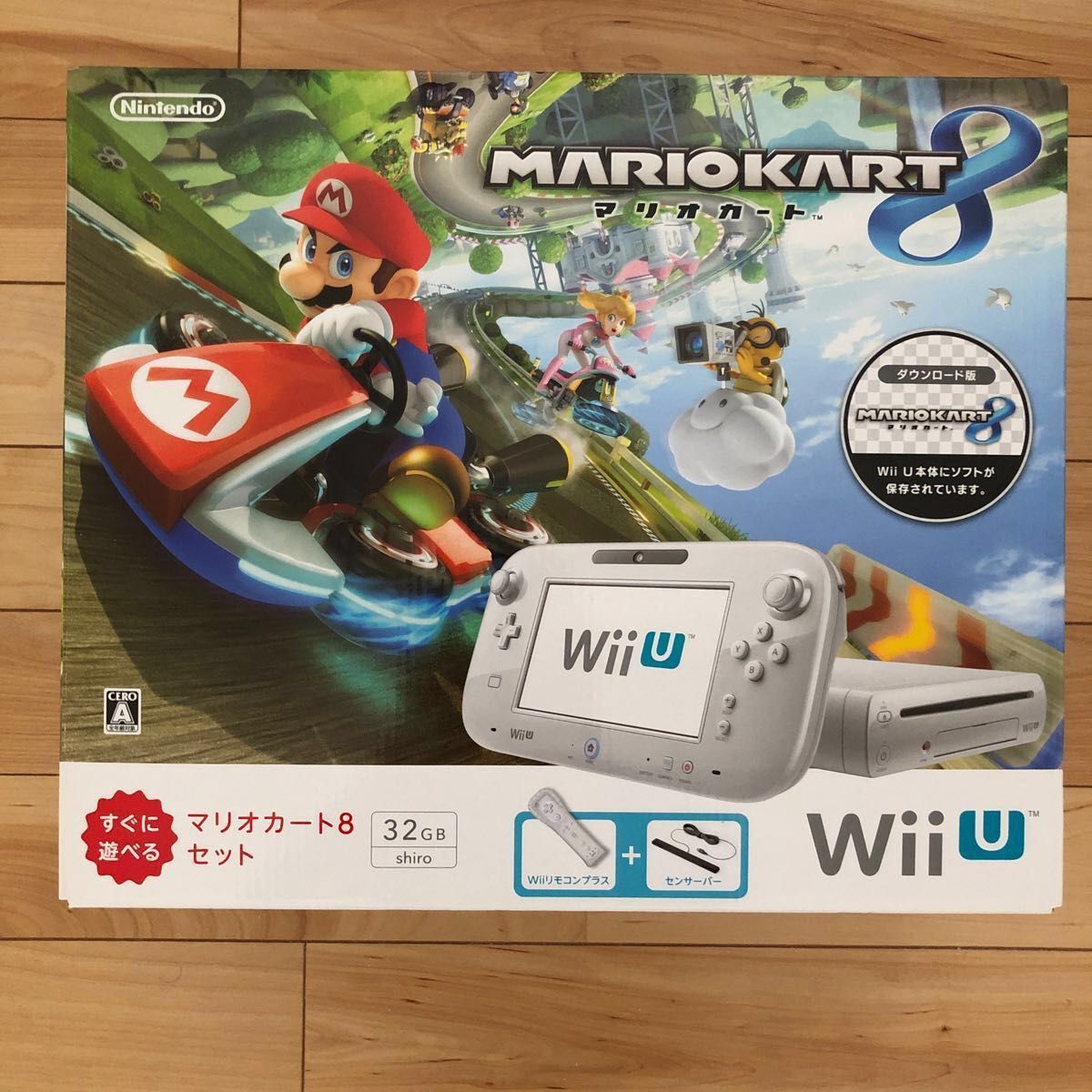 Wii U すぐに遊べる マリオカート8 セット シロマリオカート8 セット