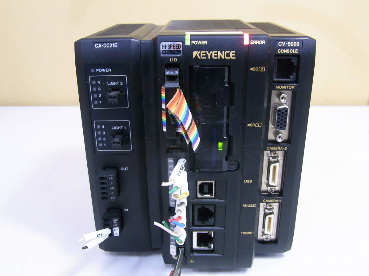Keyenceキーエンス CV-5000 画像センサコントローラ 512MB 管理番号：RH-429