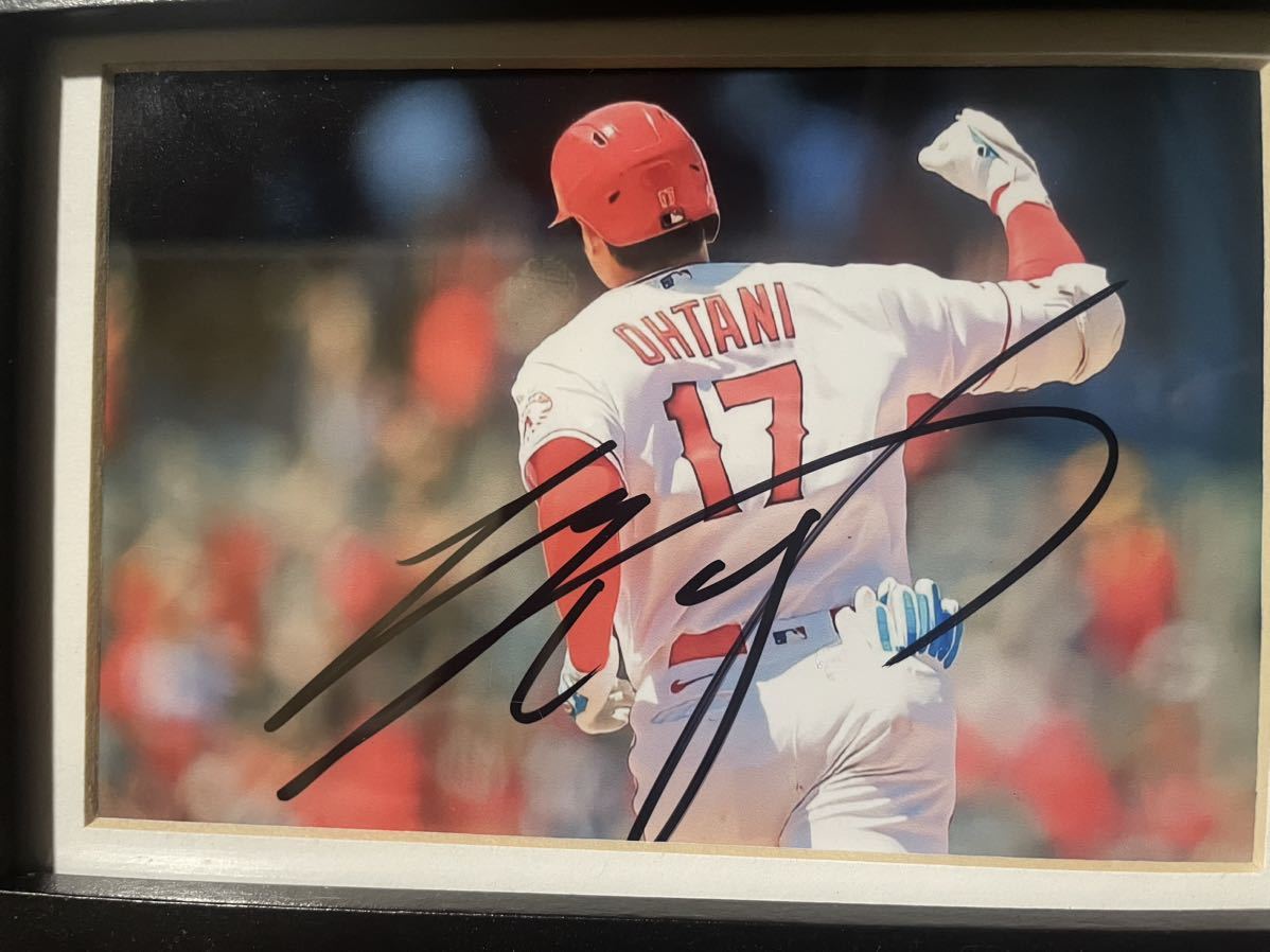 大谷翔平 直筆サイン 写真L版(サイン)|売買されたオークション情報