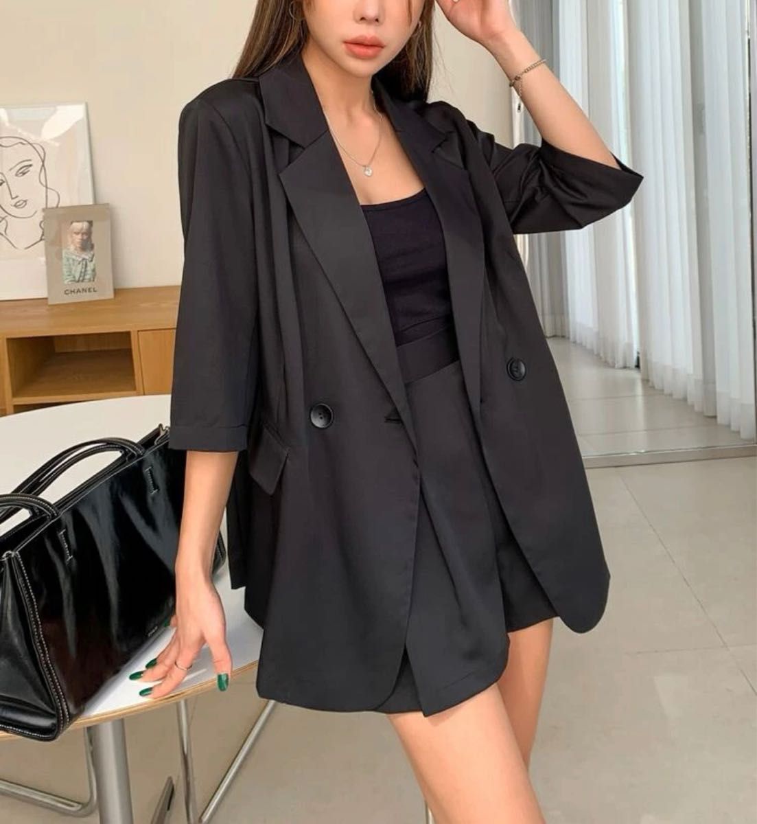 高級品市場 SHEIN テーラードジャケット cerkafor.com