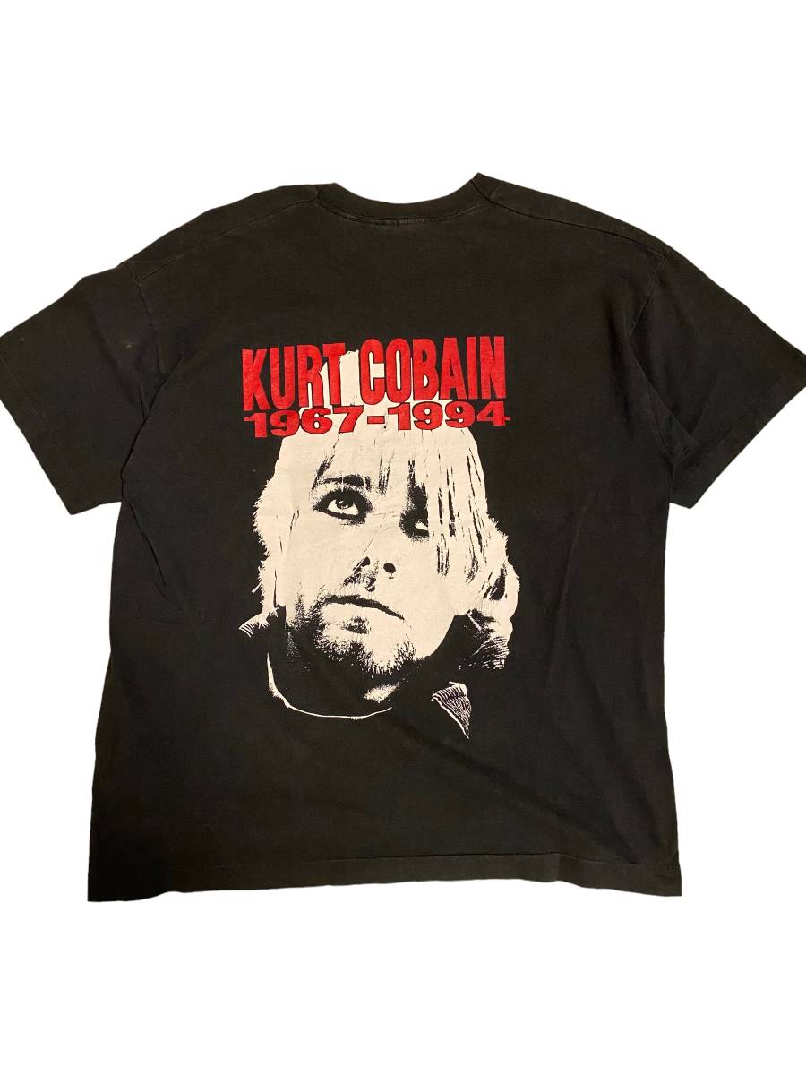 NIRVANA KURT COBAIN VINTAGE Ｔシャツ カート追悼 ニルヴァーナ ニルバーナ カートコバーン 90s ヴィンテージ