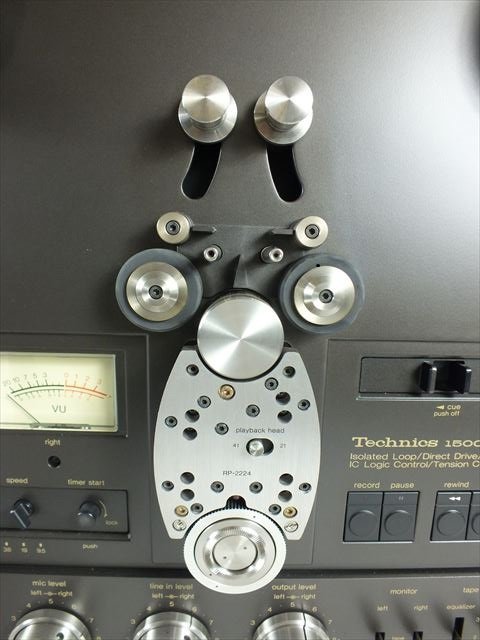 ☆ Technics テクニクス RS-1500U オープンリールデッキ 取扱説明書