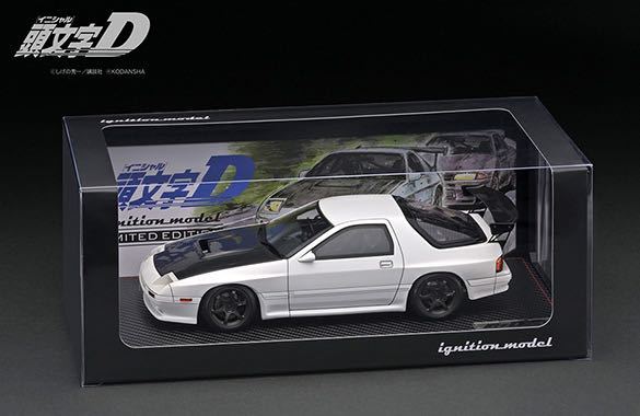 新品 世界180台限定イグニッションモデル IG2877 1/18 INITIAL D Mazda