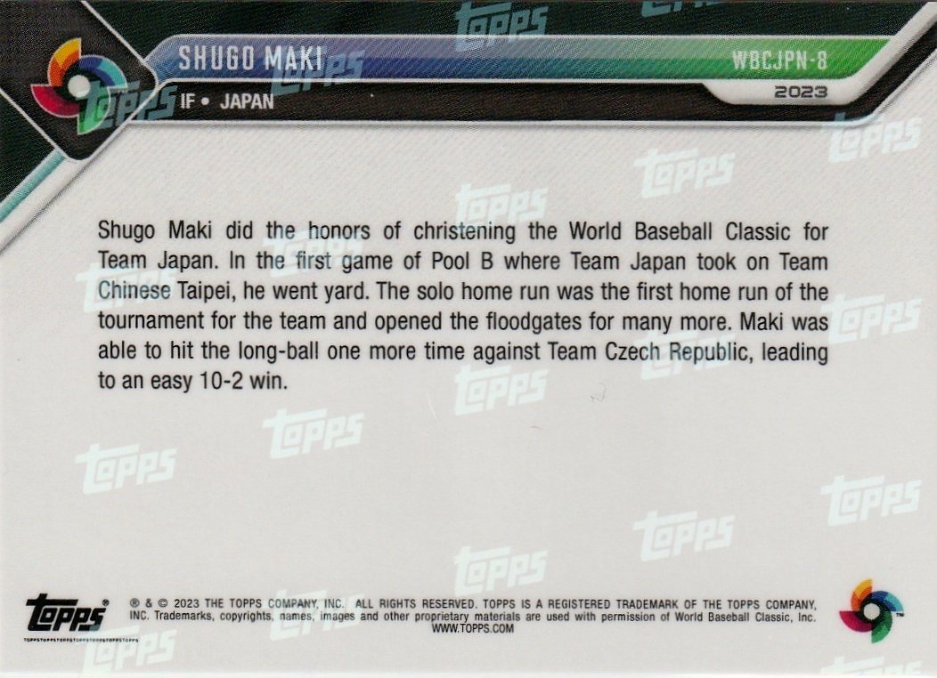 代購代標第一品牌-樂淘letao-TOPPS NOW 10枚限定【牧秀悟】3/10