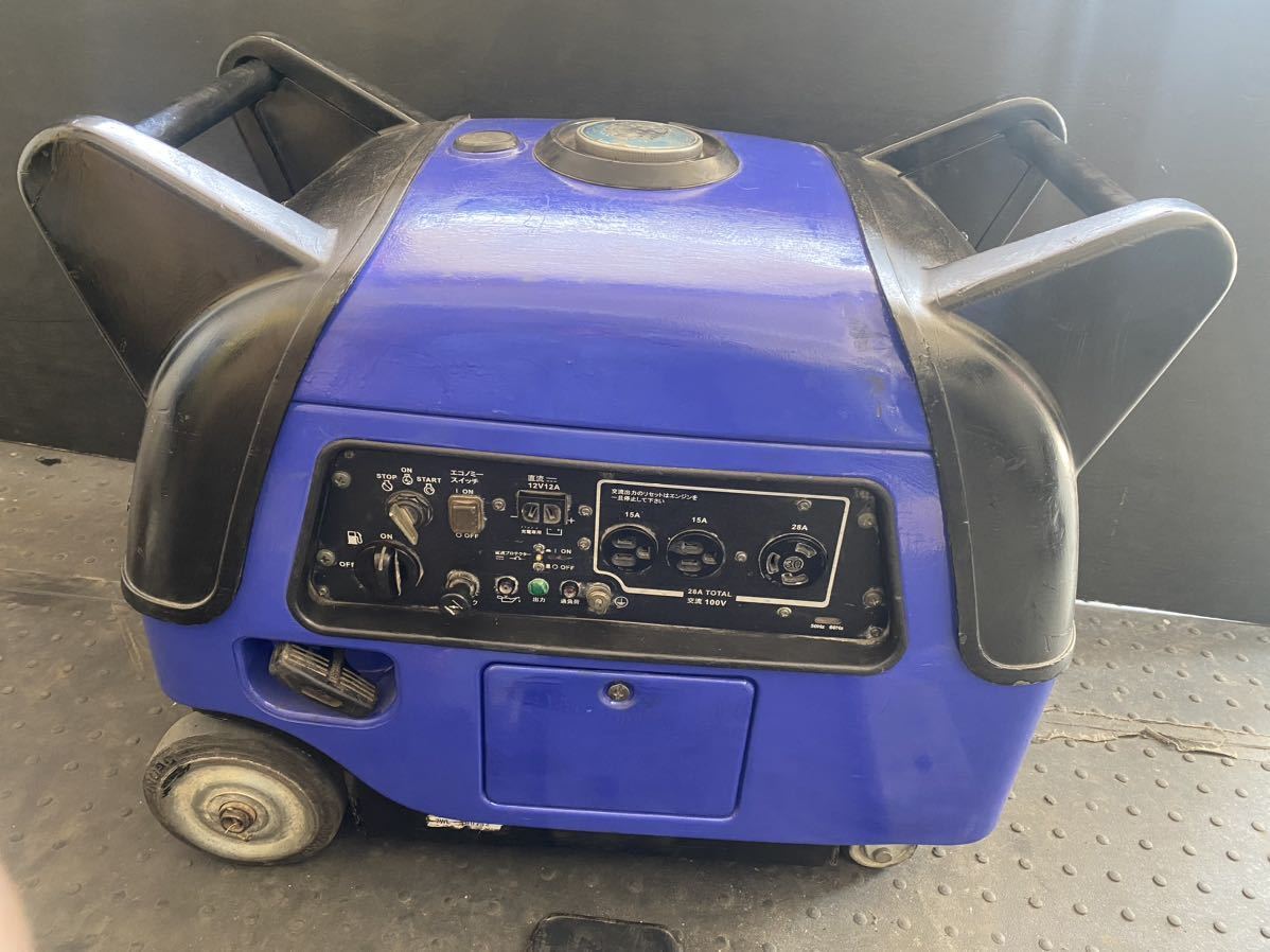 YAMAHA インバーター発電機 EF2800iSE 品 正常動作品 www