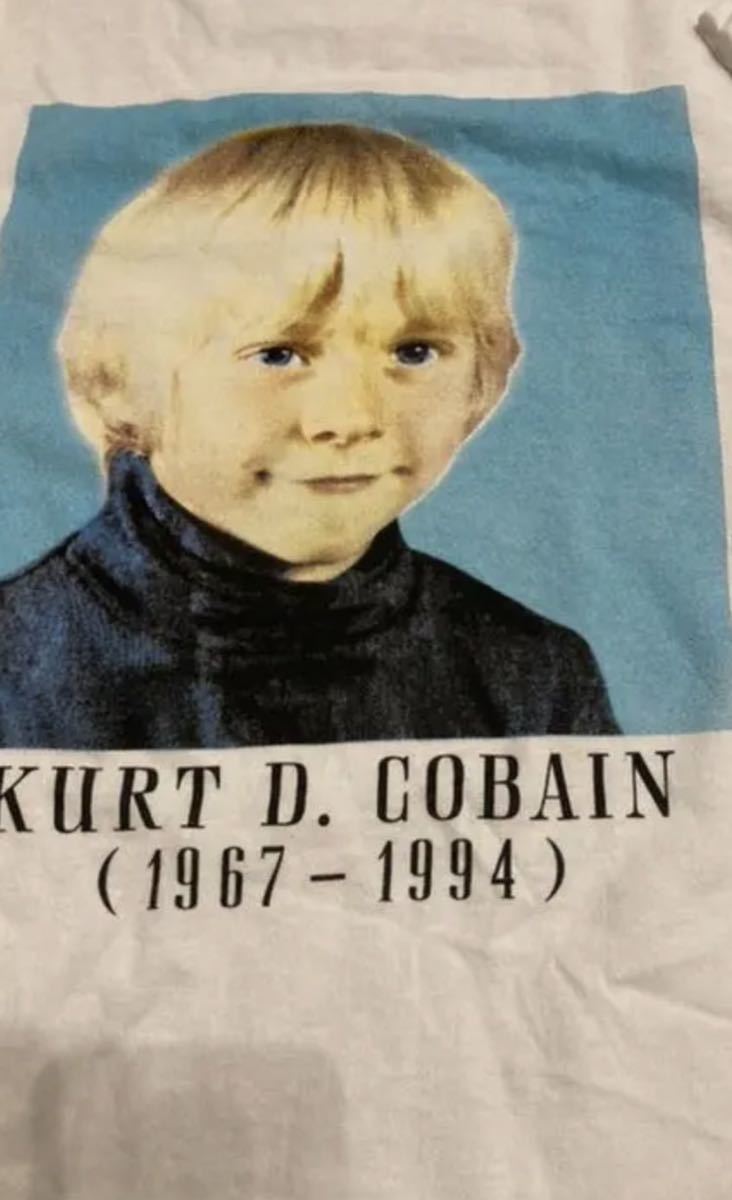 USA製シングルステッチ ニルヴァーナのカートコバーン 幼少期Tシャツ