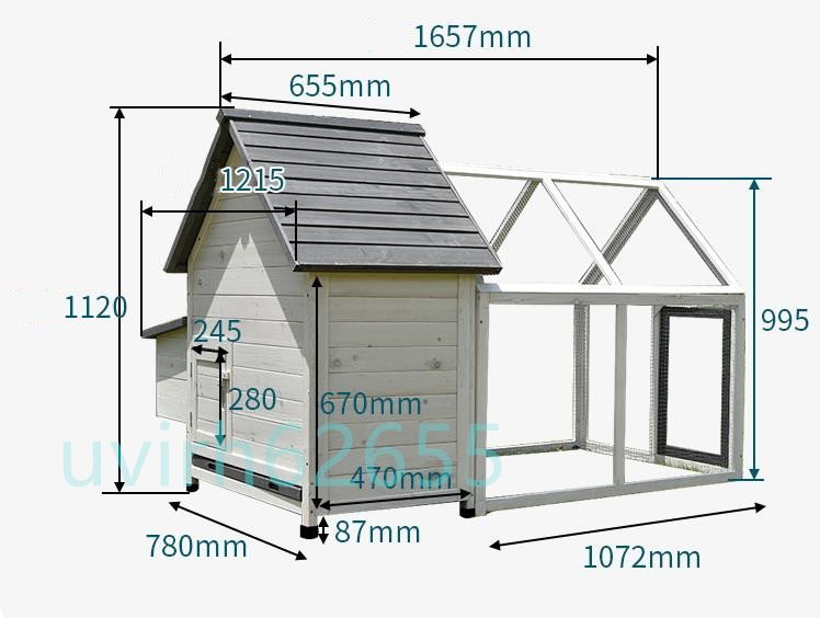 高品質◇ニワトリ小屋 木製 兎 ハト小屋 ペット別荘 防雨防腐 ハウス