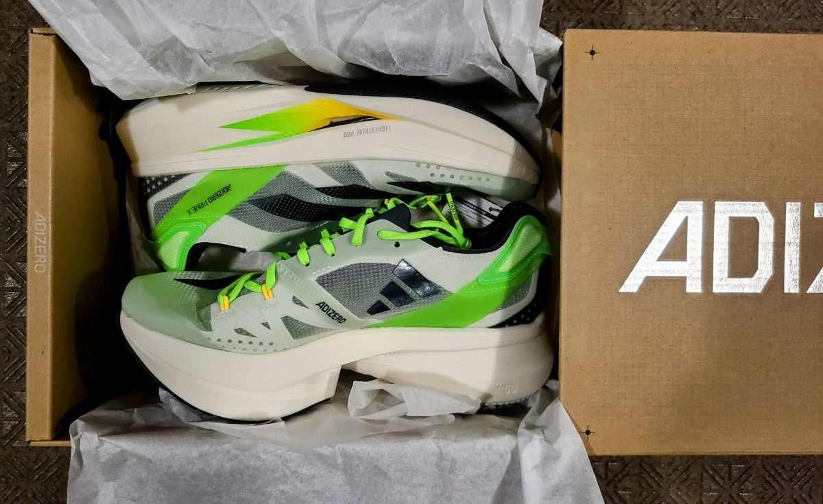 新品 adidas アディダスアディゼロ プライム X ADIZERO PRIME X リネン