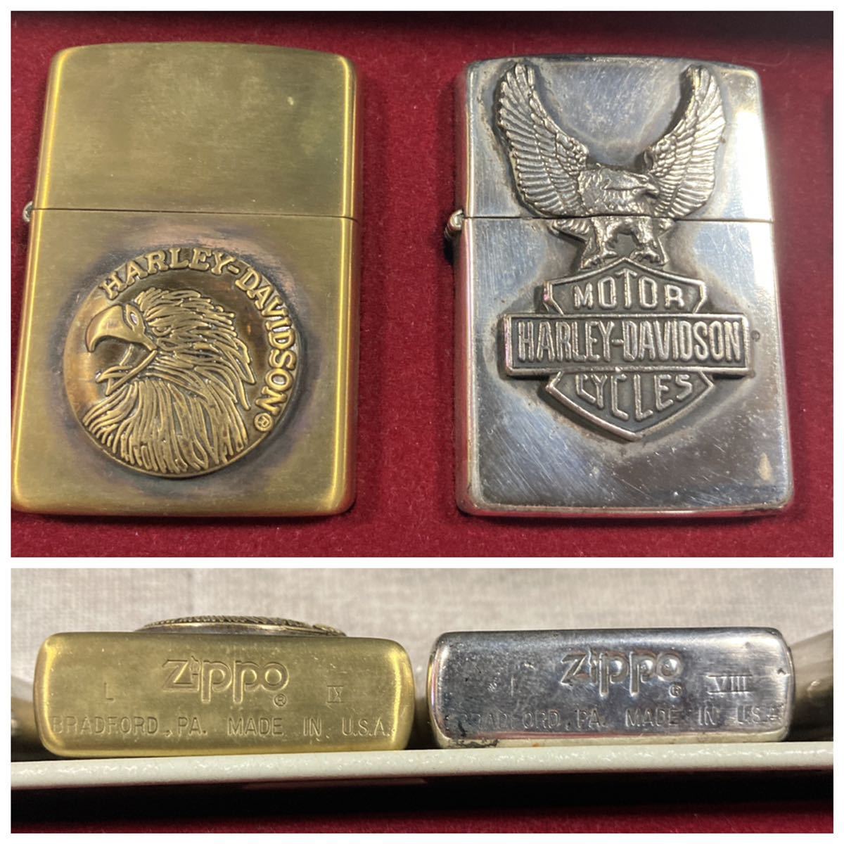 ハーレーダビッドソン HARLEY-DAVIDSON ZIPPO 90年代 10点セット