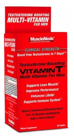 * domestic not yet sale * Muscle Meds company super multi vitamin Vitamin T 90 pills ( one months minute ) + test stereo long booster . sharing .**