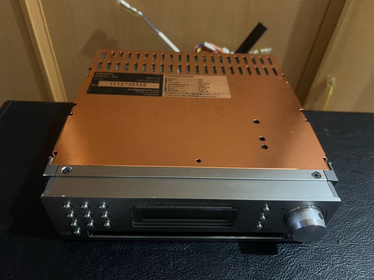 DENON / DCT-Z1 / アンプレス / AUX / オーバーホール済み / 動作確認