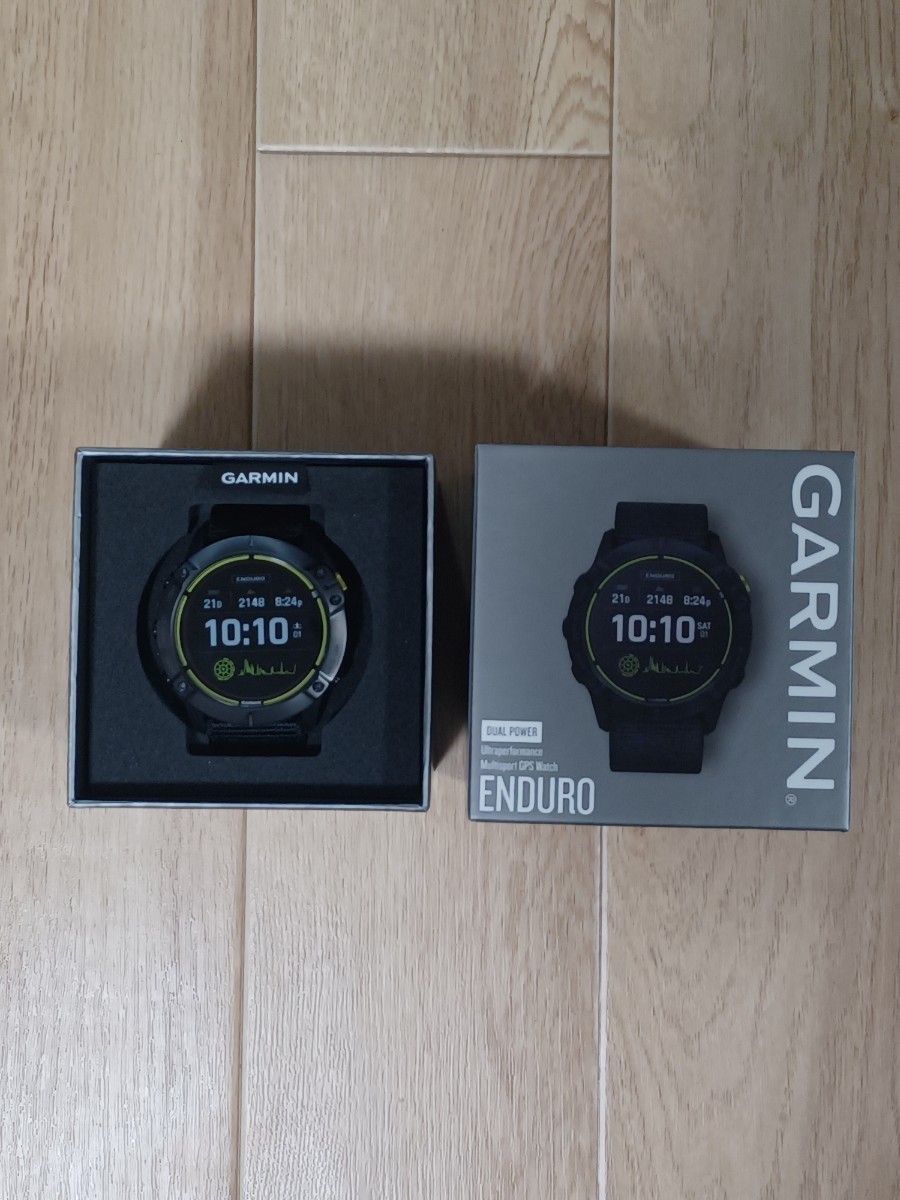 Garmin enduro DLC チタン　エンデューロ　腕時計