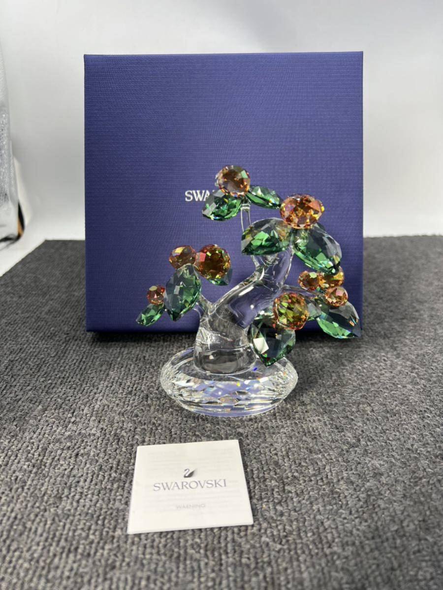 SWAROVSKI スワロフスキー キンカンの木 クリスタル 置物 インテリア