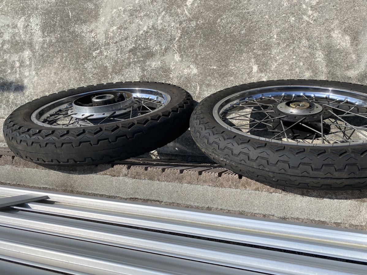 z1 z2 純正 スポークホイール 当時物 TAKASAGO TT100 カワサキ | www