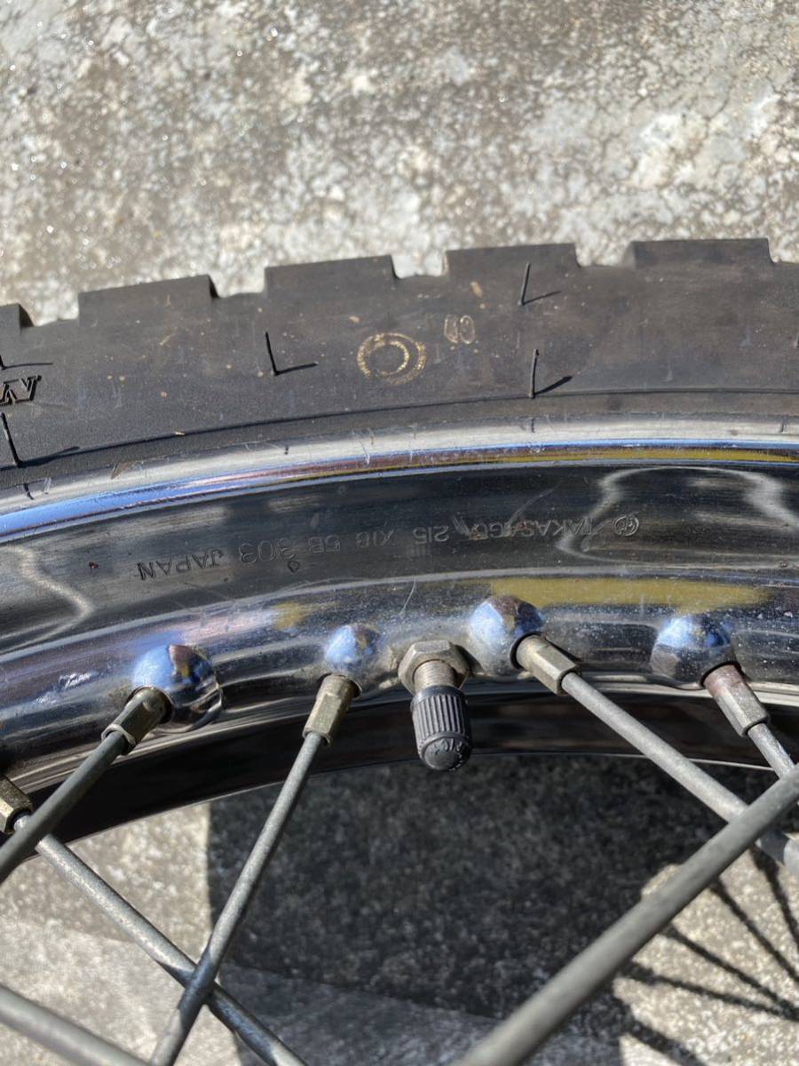 z1 z2 純正 スポークホイール 当時物 TAKASAGO TT100 カワサキ | www