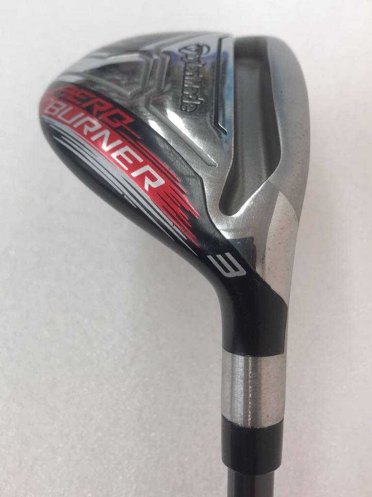 【即決価格】【UT】TaylorMadeテーラーメイド／AERO BURNER 2016 US／19度／REAX 60／FLEX R／カバー無し_画像4