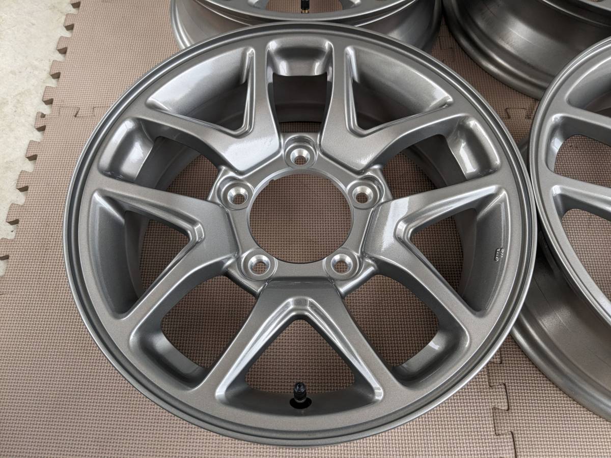 美品 新車外し スズキ ジムニー JB64 純正 アルミホイール 16X5.5J (+