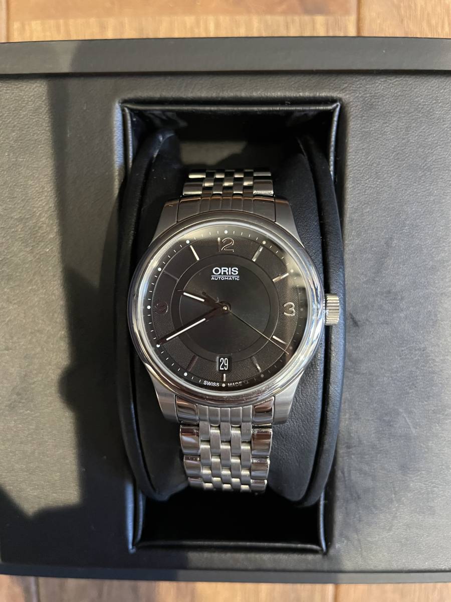 極美品 ORIS オリス クラシックデイト 腕時計 メンズ 自動巻き www