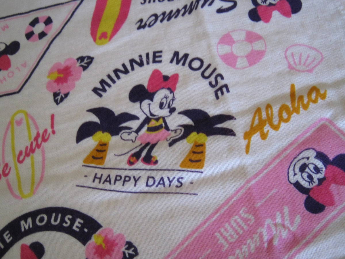 11.[ new goods ] Disney minnie * face towel * gauze x pie ru..