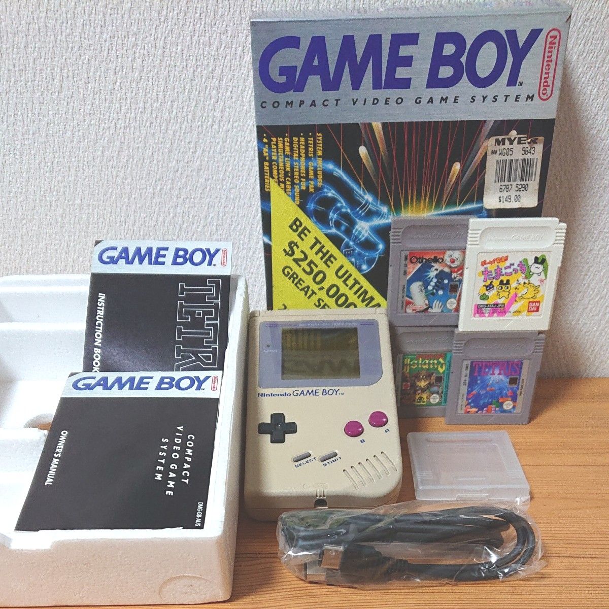 ☆Nintendo(GEME BOY™️)☆動作確認済み☆初代ゲームボーイセット