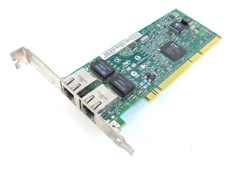 驚きの値段で】 Dual PCI-X X9272A Sun Gigabit ロープロブラケット