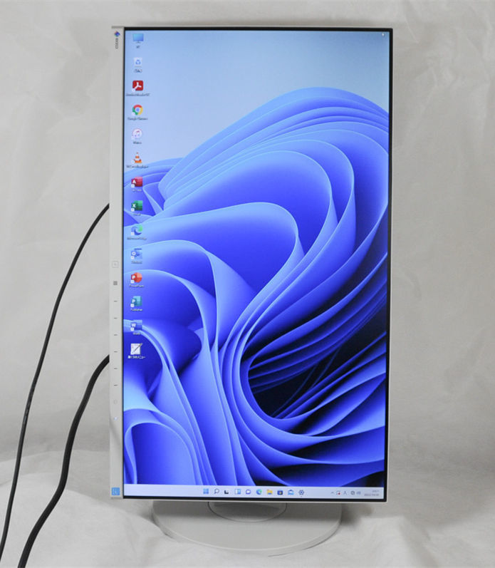 半額SALE☆ EV2450 FlexScan EIZO フレームレス ホワイト 3台セット