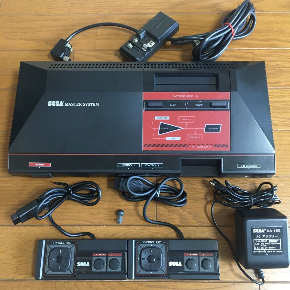 ギフト】 【本体美品】セガ マスターシステム 本体 スーパーリーグ
