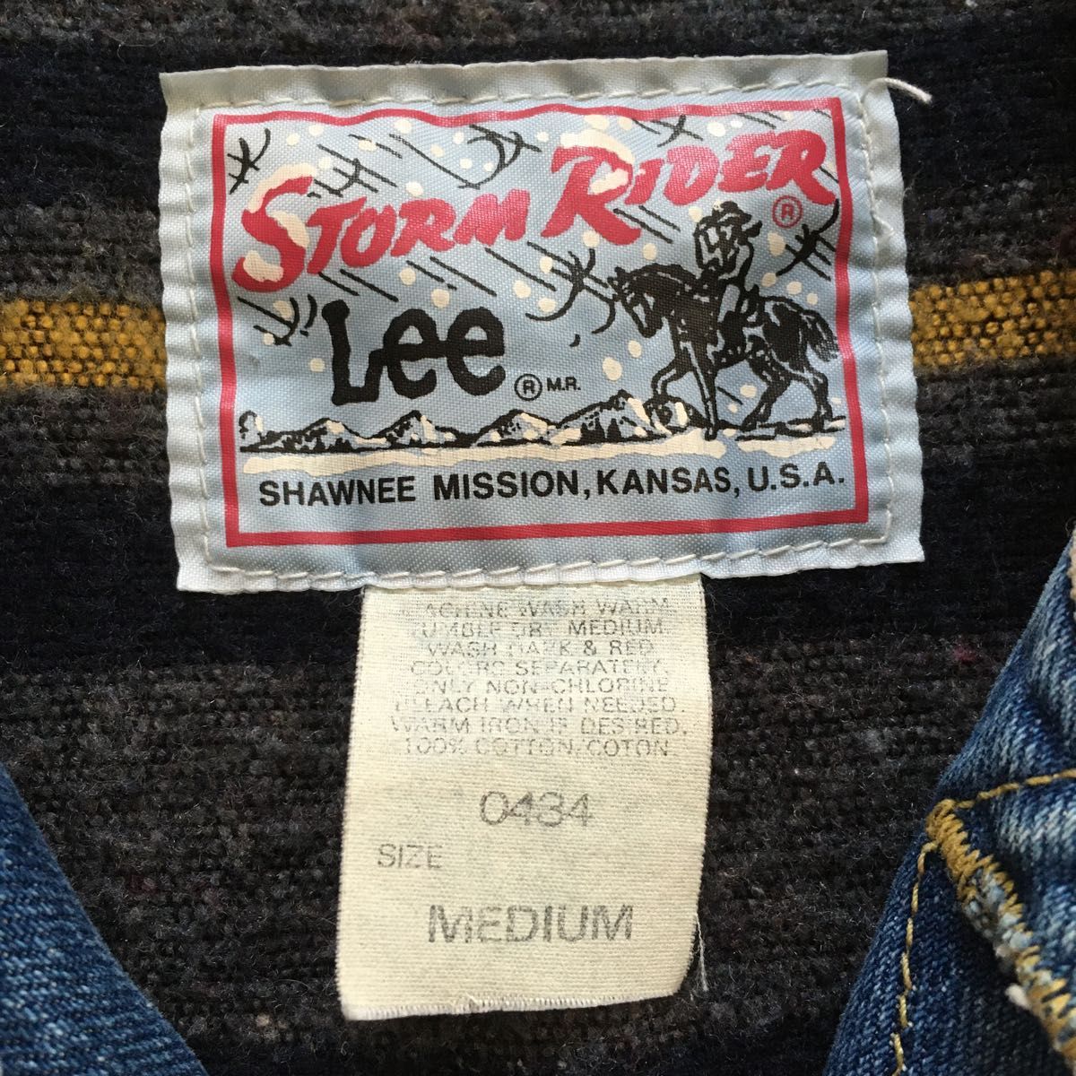 てつペイ様専用】Lee STORM RIDER 0434 リー ストームライダー デニム