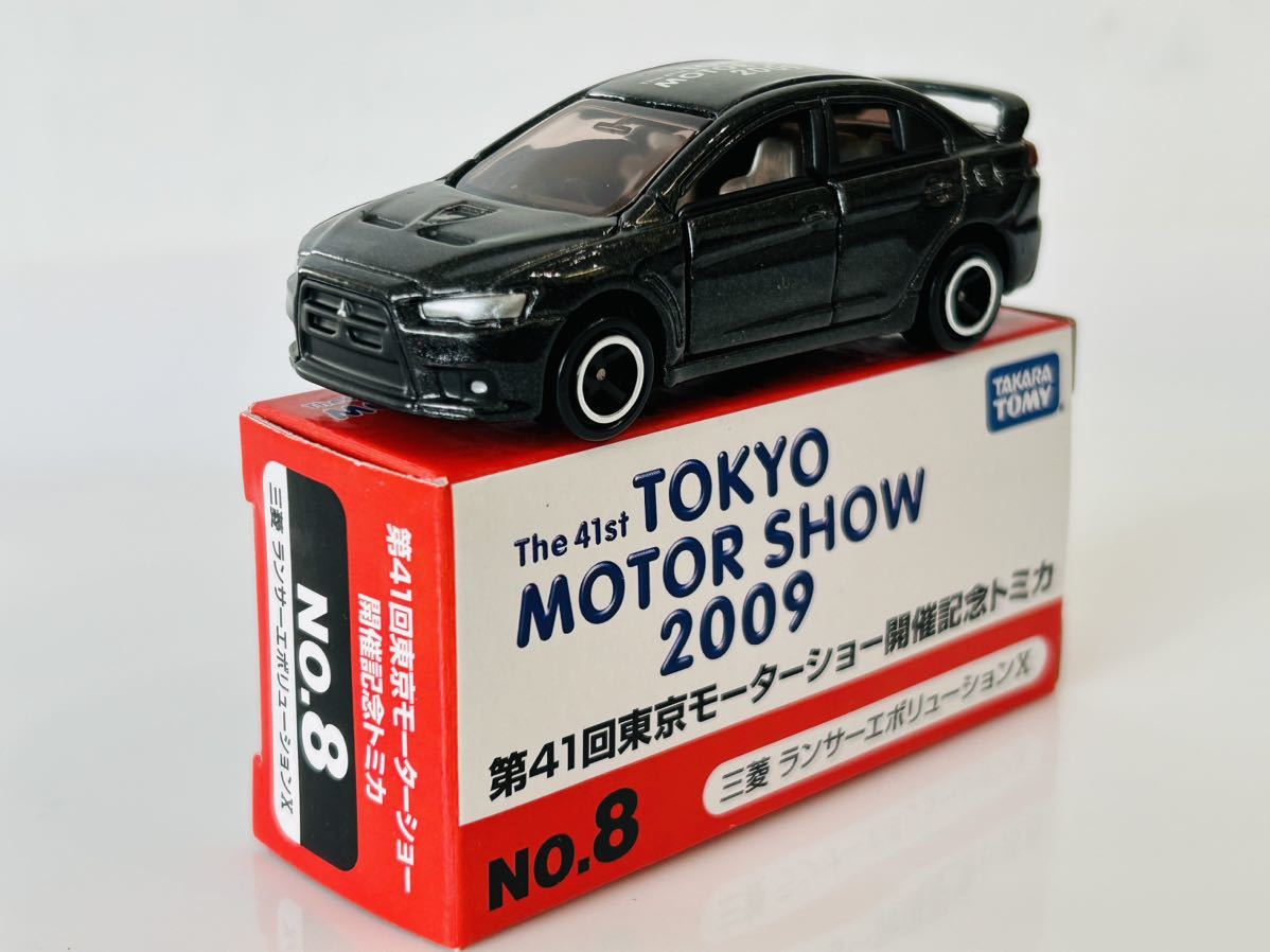 即決 トミカ 三菱 ランサーエボリューションX 第41回 東京モーターショー 2009 開催記念_画像4