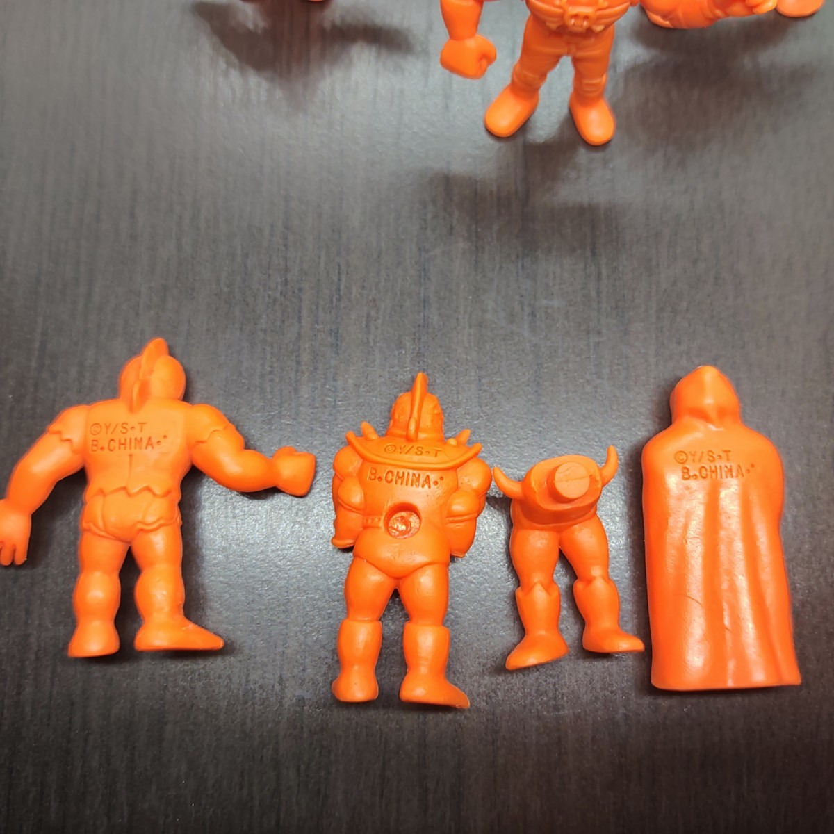 キン肉マン キンケシ キン消し 復刻版 橙 消しゴム 6体セット キン肉マン キンケシ キン消し 復刻版 橙 消しゴム 6体セット