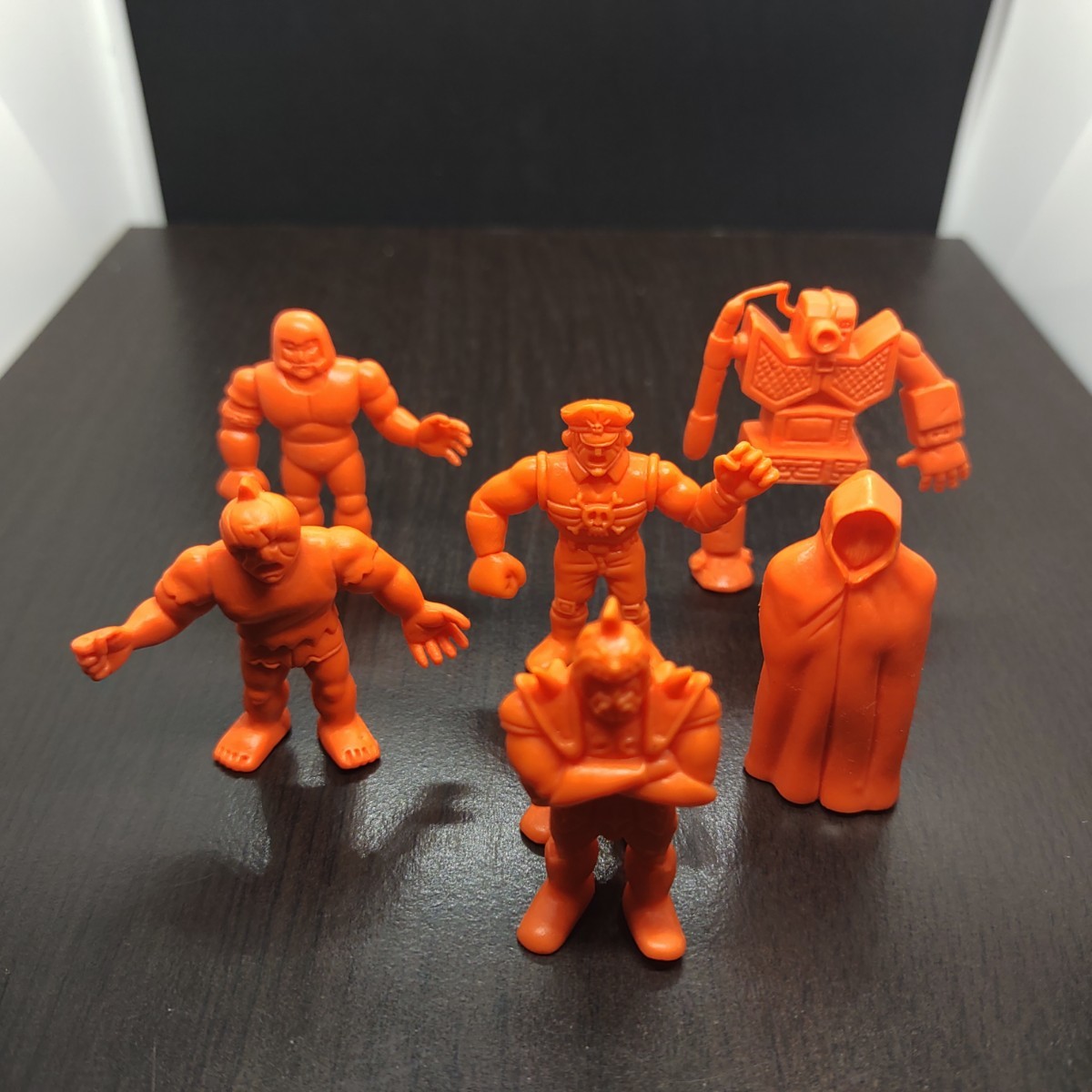 キン肉マン キンケシ キン消し 復刻版 橙 消しゴム 6体セット キン肉マン キンケシ キン消し 復刻版 橙 消しゴム 6体セット