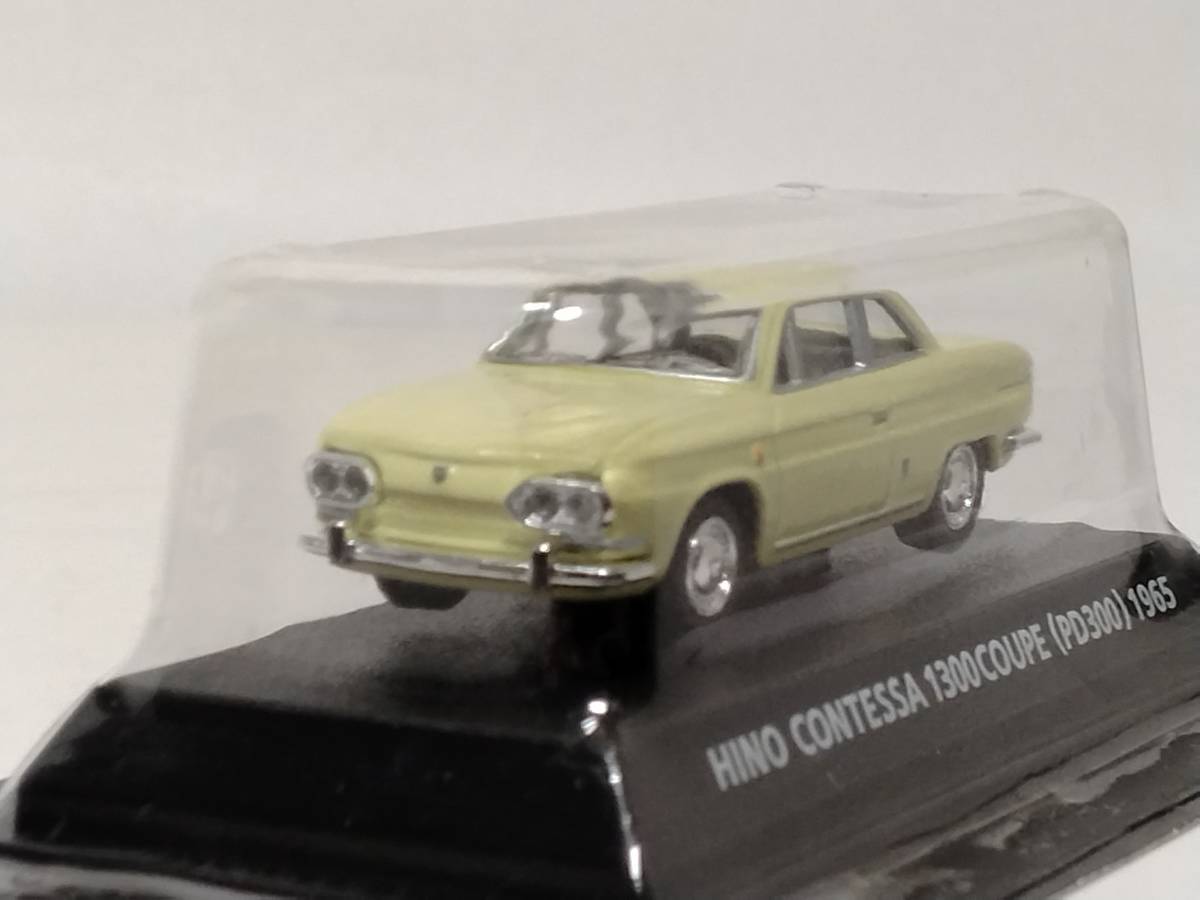 コナミ KONAMI 1/64 絶版名車 コレクション The Best 日野コンテッサ 1300クーペ HINO CONTESSA 1300COUPE (PD300) 1965の画像3
