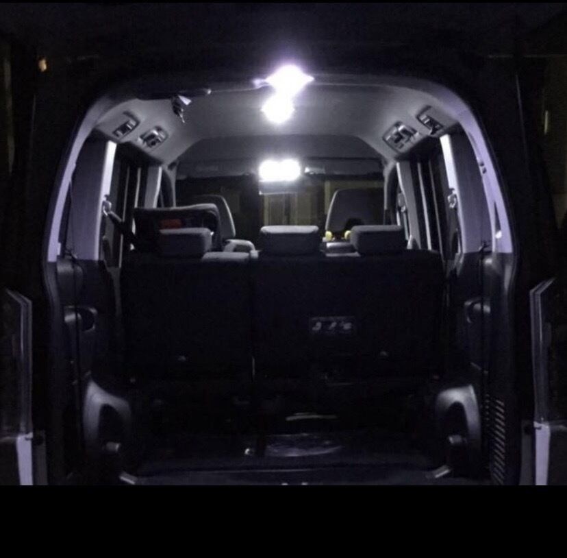 S500/510P ハイゼット トラック（ハロゲン仕様） T10 LED ルームランプ 4点セット 車内灯 ウェッジ球 電球 ホワイト バックランプ 車幅灯_画像5