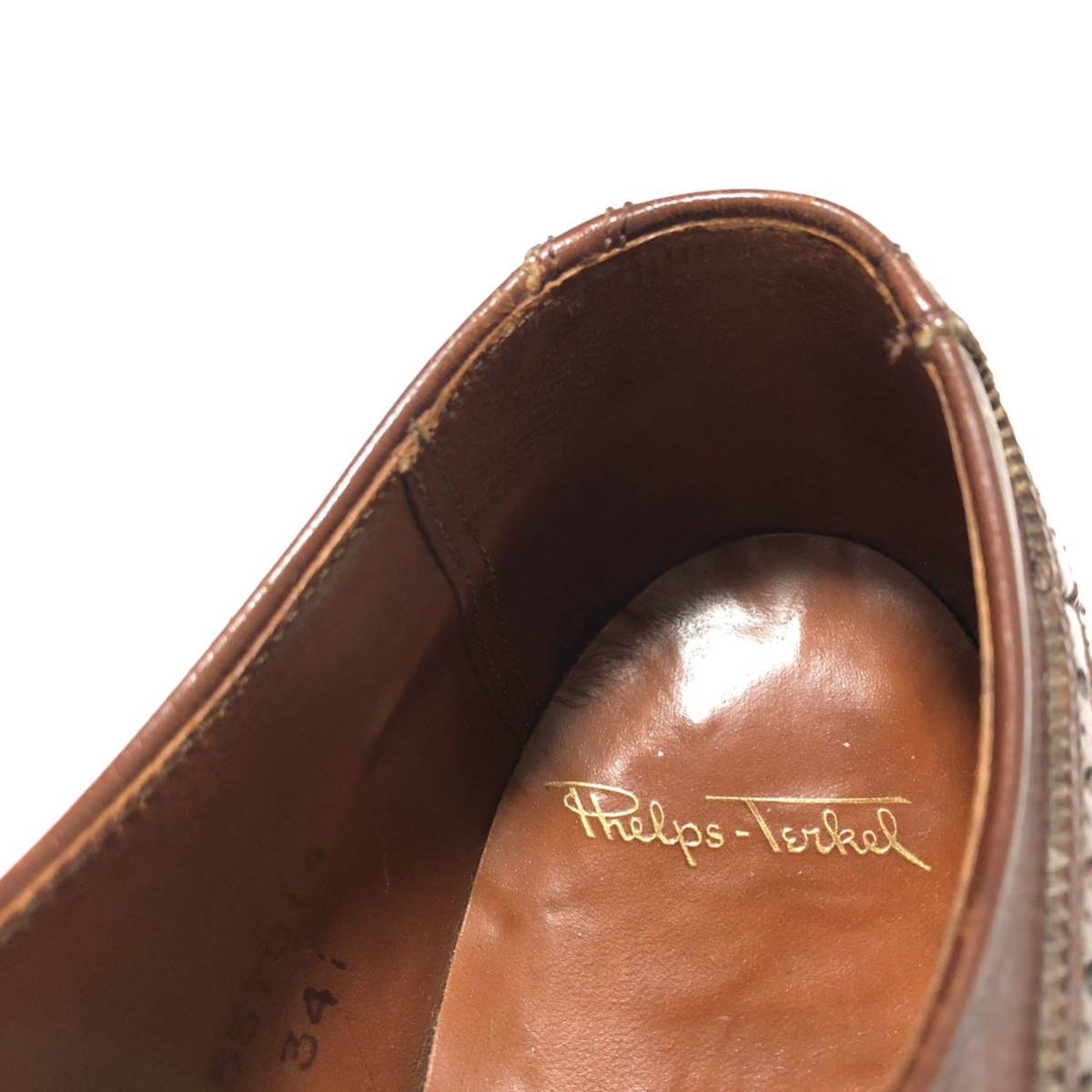 希少 激レア French Shriner & Urner フレンチ シュライナー ビンテージシューズ レザーシューズ / florsheim フローシャイム