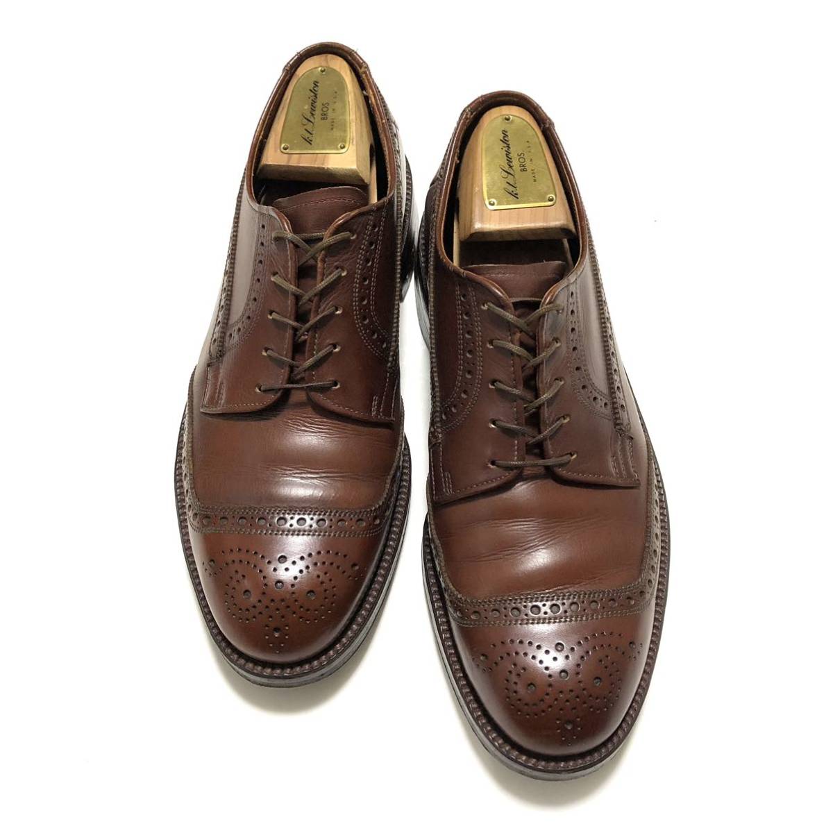 希少 激レア French Shriner & Urner フレンチ シュライナー ビンテージシューズ レザーシューズ / florsheim  フローシャイム