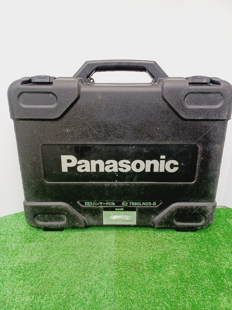 中古品】☆Panasonic 充電ハンマードリル(黒) EZ7880LN2S-B 電動 中古品】☆Panasonic 充電ハンマードリル(黒) EZ7880LN2S-B 電動