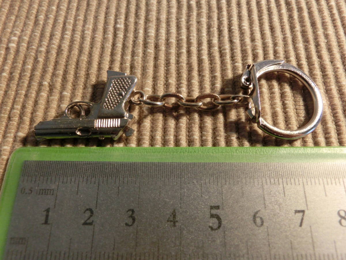  retro брелок для ключа piste ru с коробкой металлический неиспользуемый товар редкость редкий игрушка смешанные товары . ружье рука gun *
