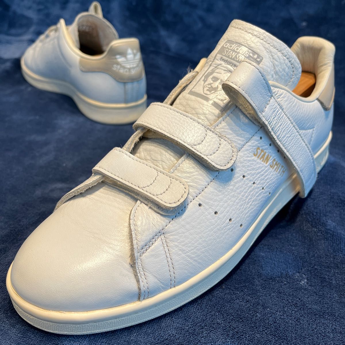 変更OK 新品 28.5cm レザー STAN SMITH CF 本革天然皮革スタンスミス