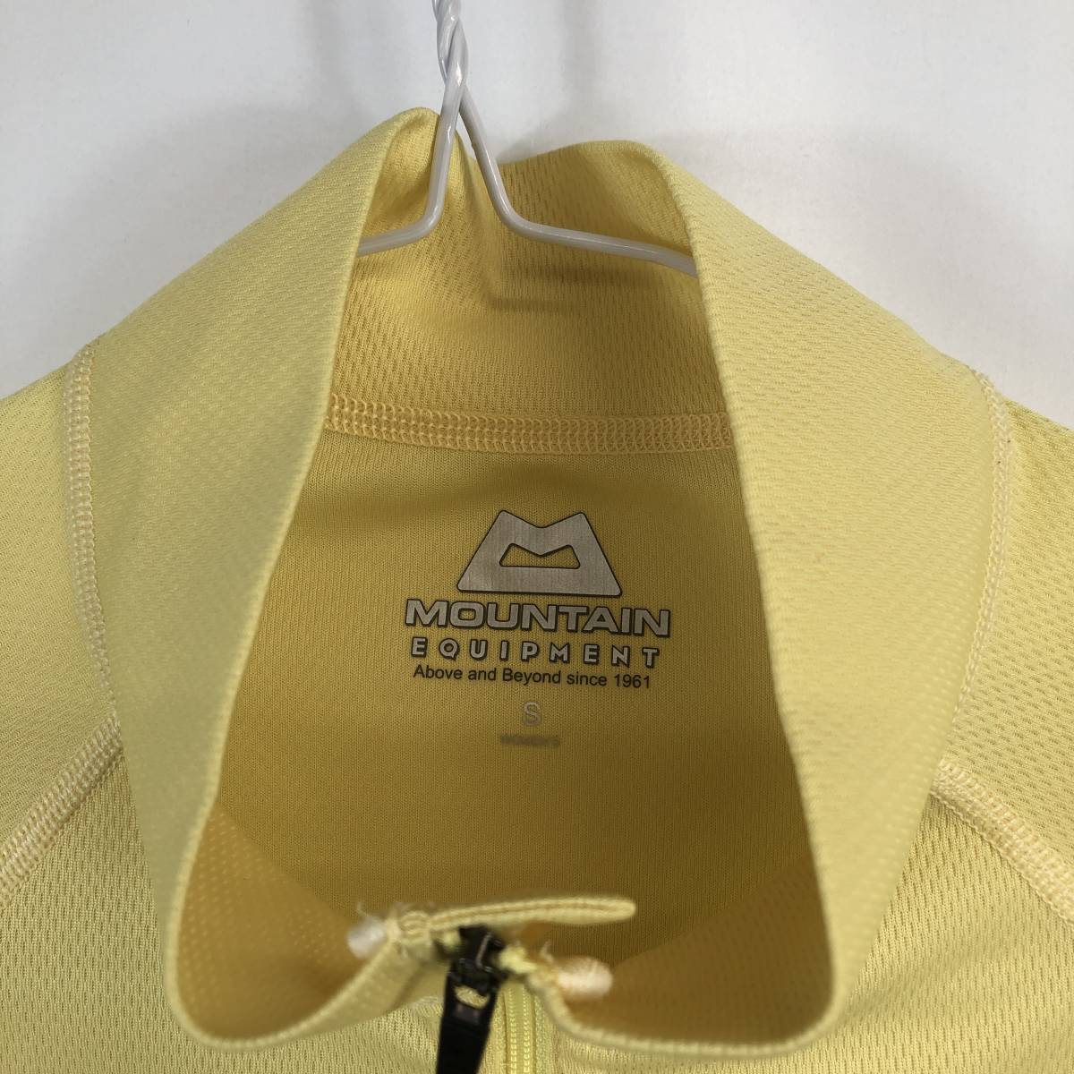 マウンテンイクイップメント MOUNTAIN EQUIPMENT ハーフジップ長袖プルオーバーシャツ イエロー系 レディースSサイズ 422729