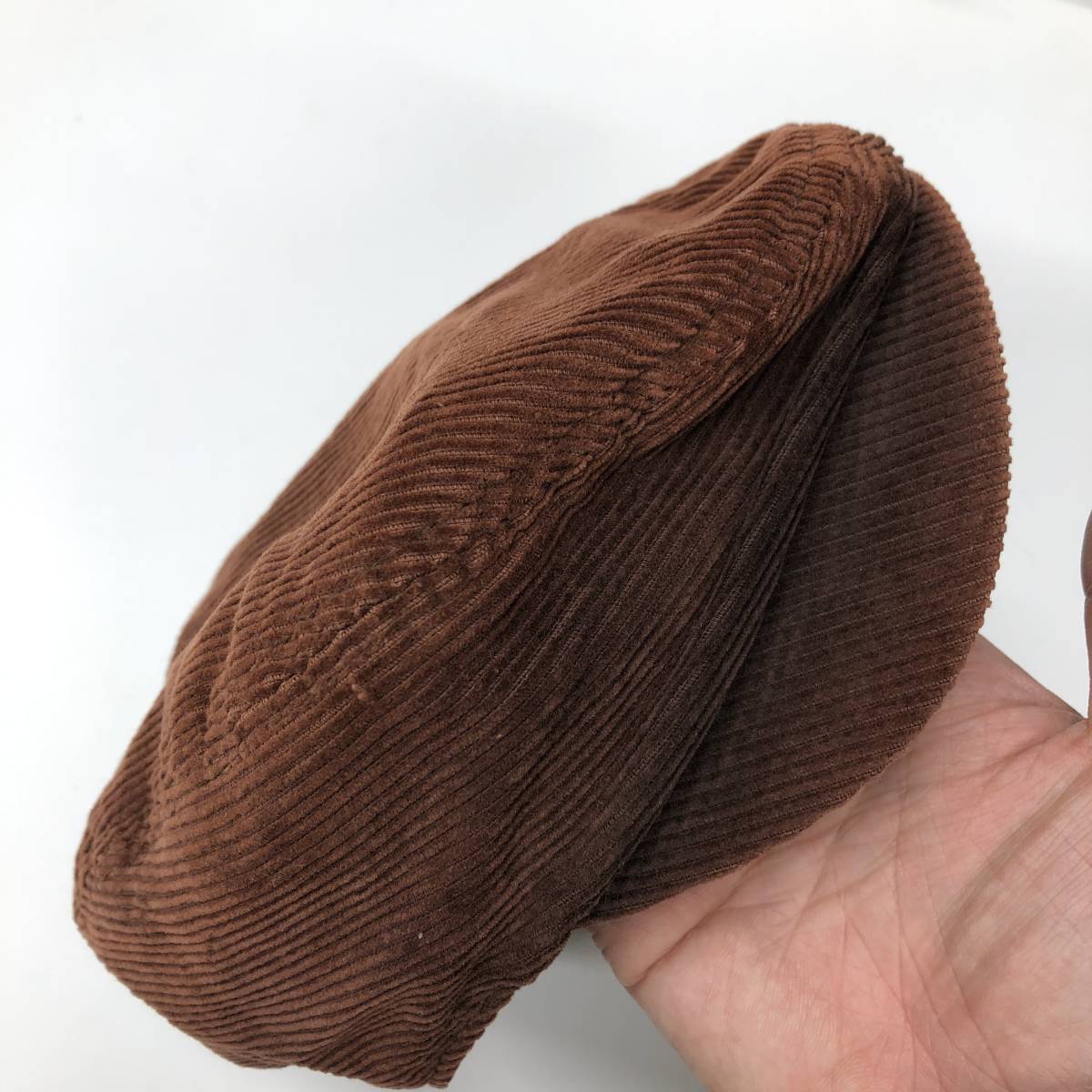 s STUSSY ハンチング帽 キャスケット コーデュロイ L XLサイズ