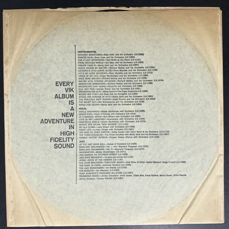 ★LP/US盤/Bobby Dukoff And His Orchestra Off The Cuff/LX-1105/1958年/ボビー・デュコフ/レコードの画像4