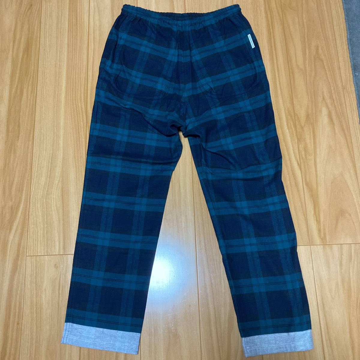 □新品□uniform experiment フランネル イージーパンツ□1□2021AW